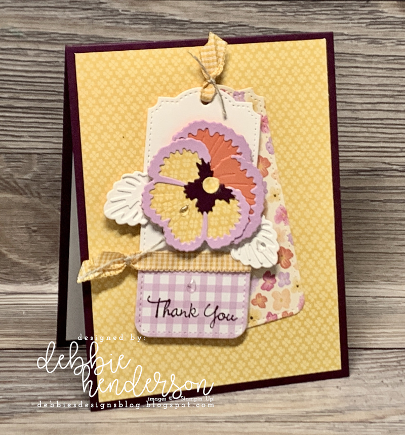 create with connie and mary saturday blog hop pansy petals