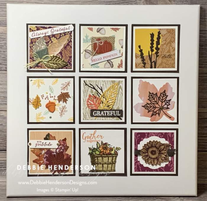 stamp and ink designs group facebook fall and halloween samplers stampin up