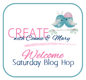 create with connie and mary saturday blog hop rainbow of happiness shaker card