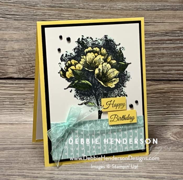 stampin up sale-a-bration calming camellia free hostess