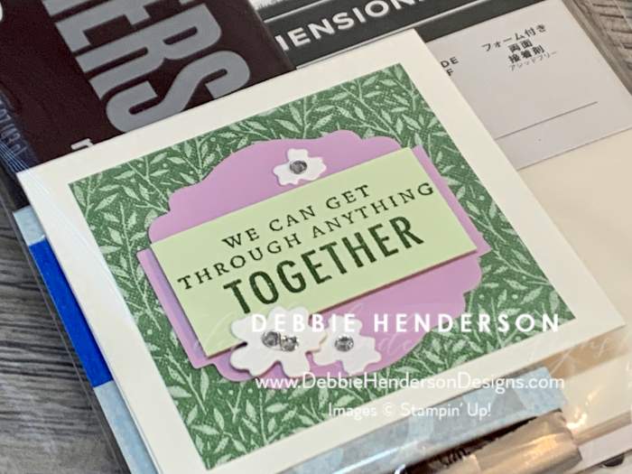 onstage stampin up event heart and home