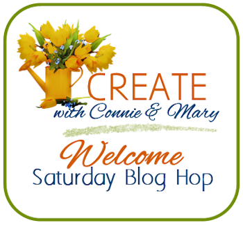 create with connie and mary saturday blog hop happy and heartfelt stampin up hexagons