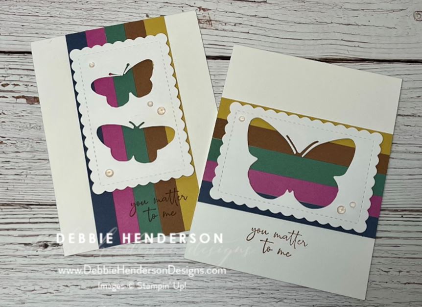 stampin up brilliant wings dies scalloped contours dies cardstock strip technique stampin up brilliant wings dies scalloped contours dies cardstock strip technique