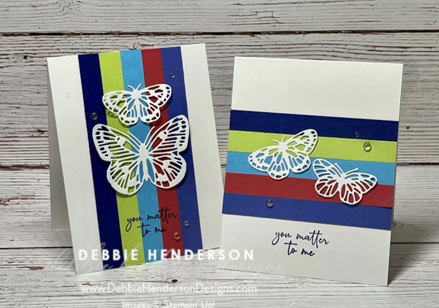 stampin up brilliant wings dies scalloped contours dies cardstock strip technique stampin up brilliant wings dies scalloped contours dies cardstock strip technique