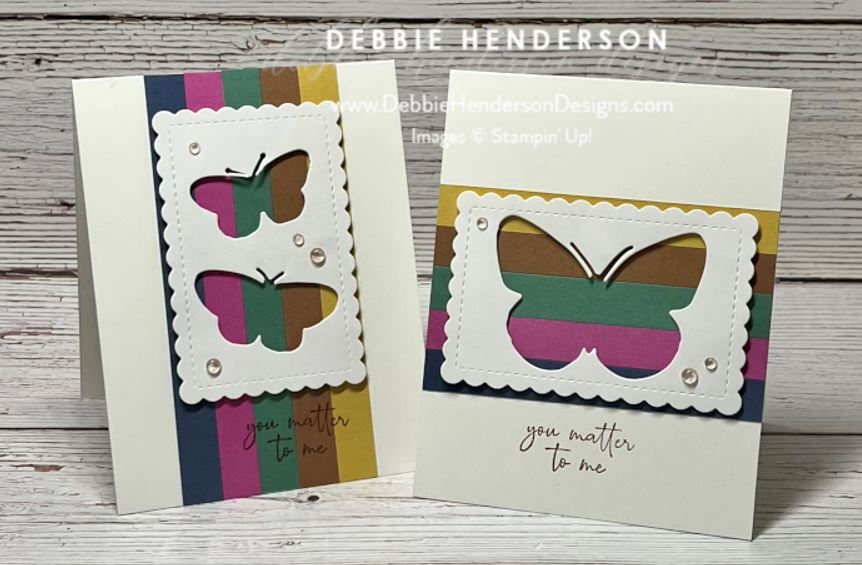 stampin up brilliant wings dies scalloped contours dies cardstock strip technique stampin up brilliant wings dies scalloped contours dies cardstock strip technique