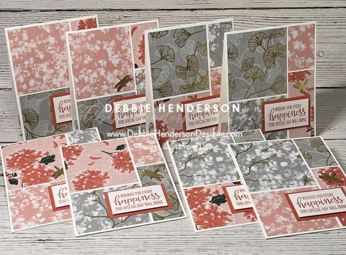 stampin up bingo team event stack and shuffle technique