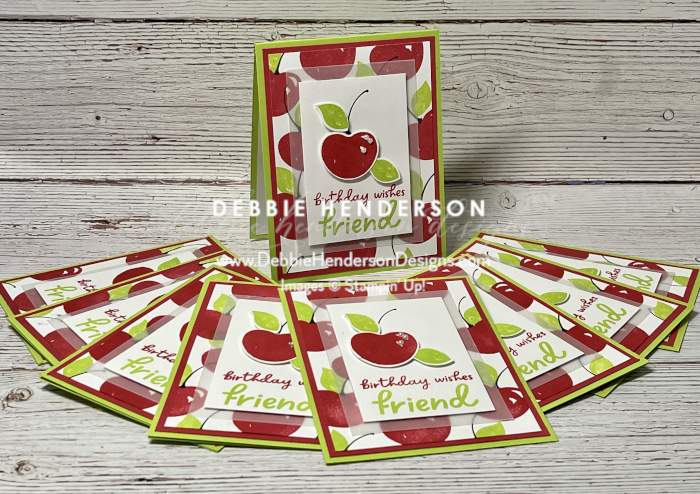stampin up sweetest cherries trip achievers blog hop