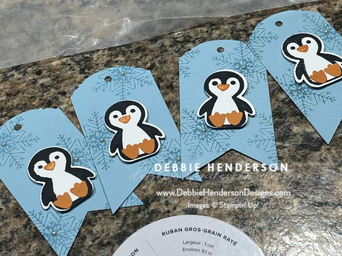 stampin up penguin place treat topper tags stampin up penguin place treat topper tags