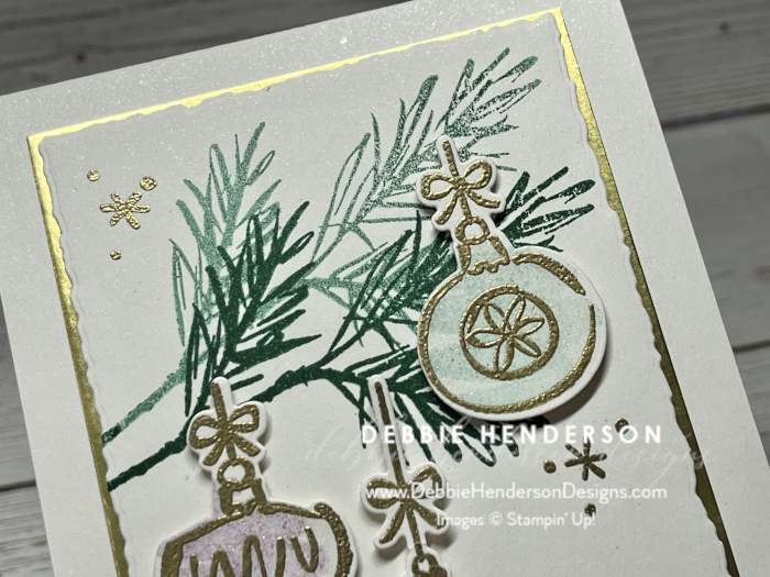 saturday blog hop all that glistens decorated with happiness stampin up