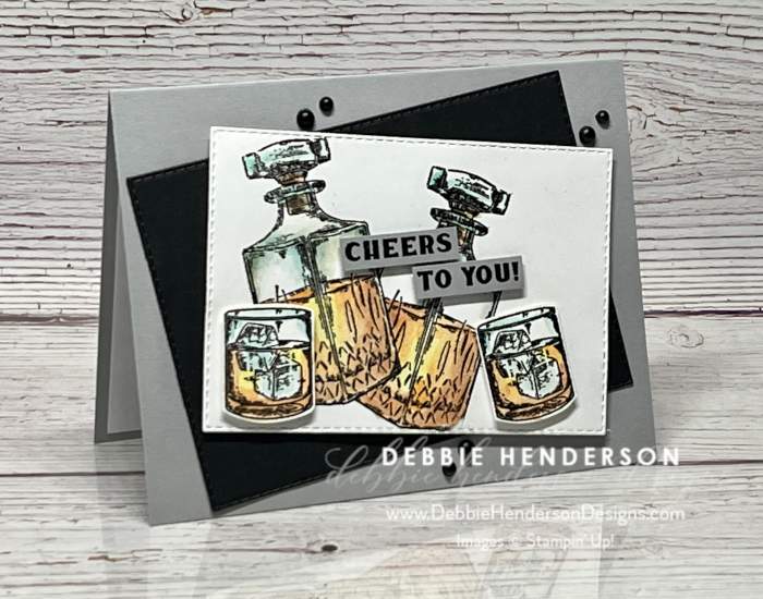 stampin up whiskey business bring in the new year saturday blog hop