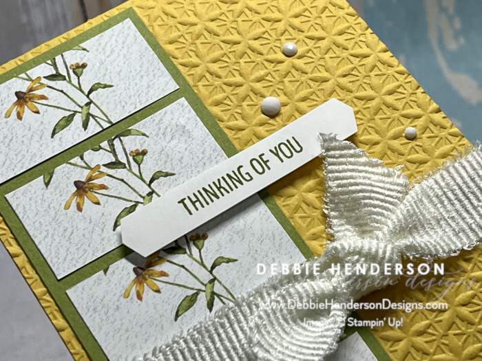 stampin up dainty flowers designer paper basics 3d embossing folders framed occasions