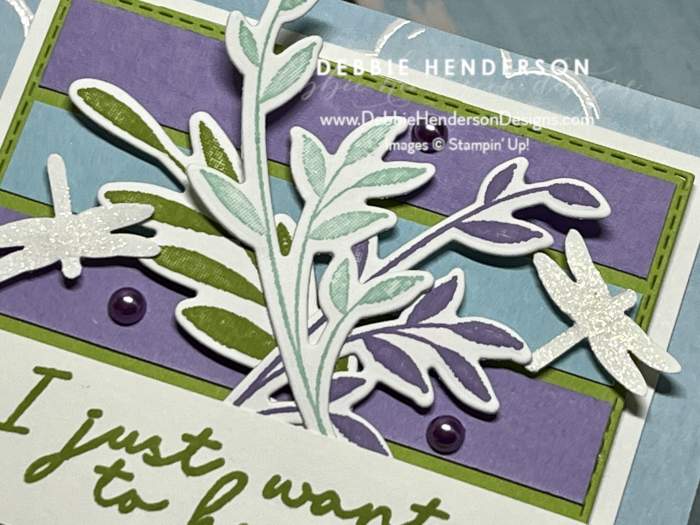 stampin up lighting the way dragonflies punch control freaks blog hop