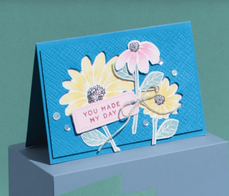 stampin up cheerful daisies basics 3D embossing folder catalog case stampin up cheerful daisies basics 3D embossing folder catalog case