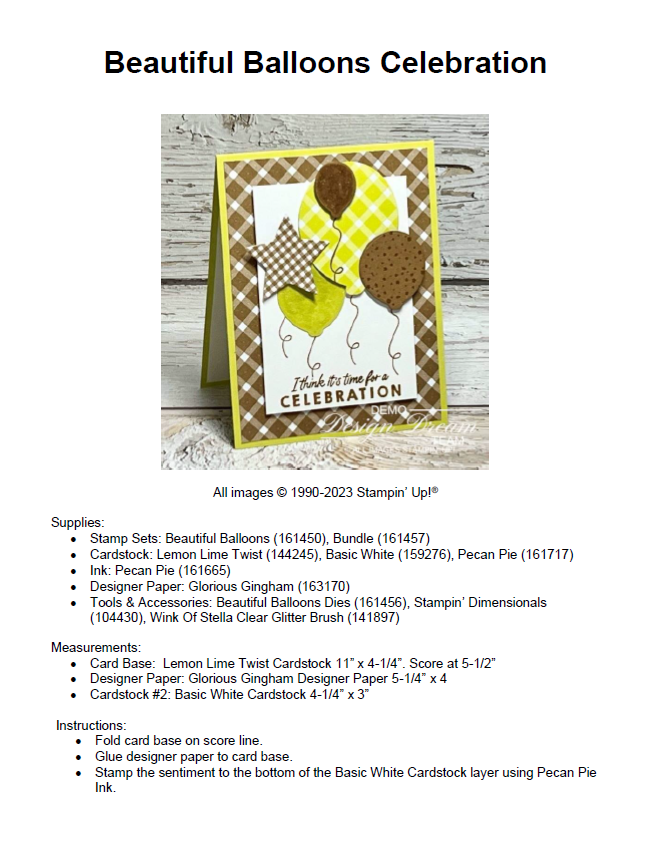 demo design dream team free project sheets stampin up